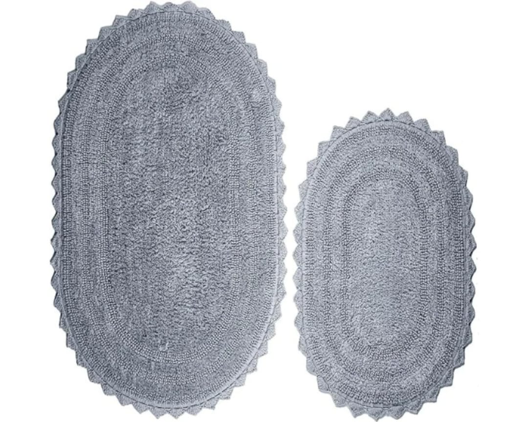 Oval Rug Set Medium 21"x34" + Small 18"x26", Bath Runner, Decorative ...