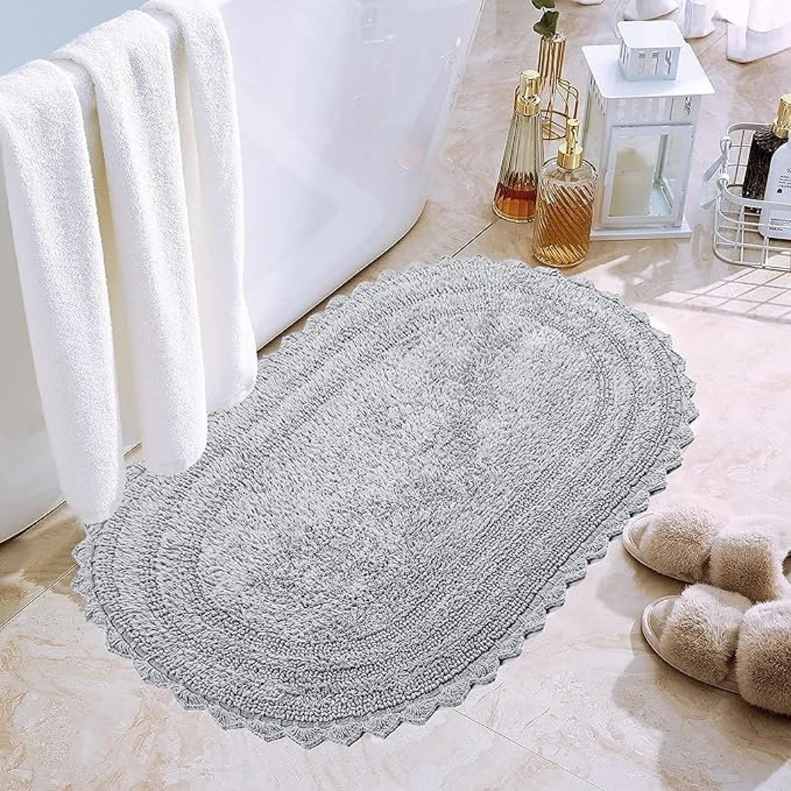 Crochet Bath Mat, 21