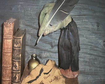 Extreme Primitive Witch Doll Hand Make Do Pattern Halloween Sewing Pattern