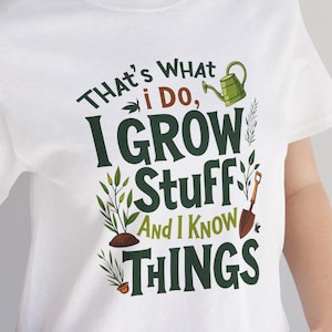 Funny Gardening T-Shirt, Green Thumbs and Plant Lovers, Gardening Enthusiast Tee, Perfect Gift for Gardeners, Plant Lover Shirt