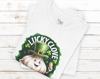 Lucky Clove Garlic Leprechaun St. Patrick's Day T-Shirt