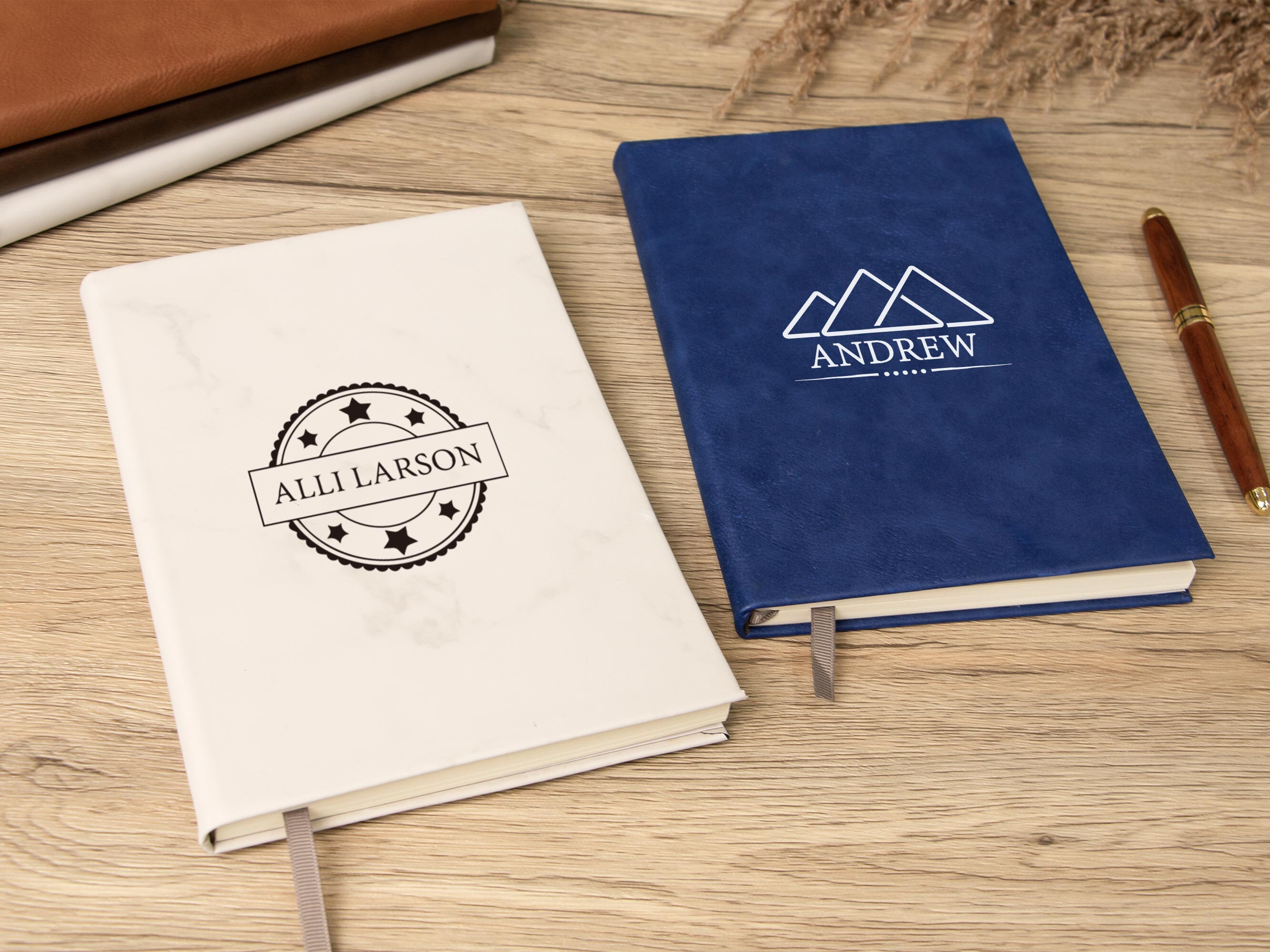 Personalized Leather Journal, Personalized Leather Notebook, Graduation ...