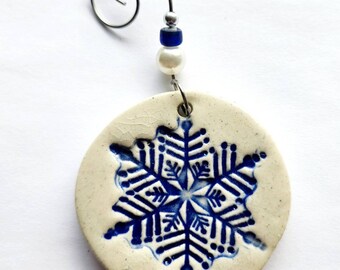 Snowflake Christmas Ornament