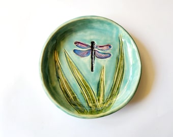 Dragonfly Side Dish Dinnerware Plate