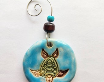 Sea Turtle Christmas Ornament