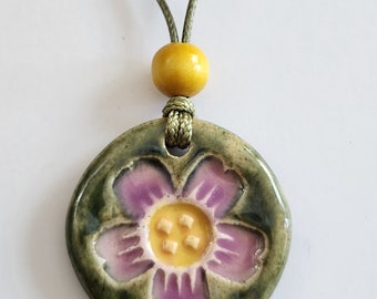 Flower  Pendant Necklace