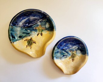 Sea Turtle Spoonrest Set