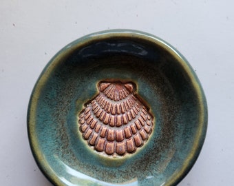 Scallop Shell Small Round Dish