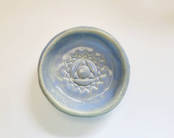 Light Blue Throat Chakra Small Bowl