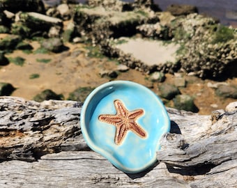 Starfish Spoonrest Tea Bag Holder Dish