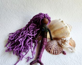 Decorative Wool Mermaid Figurine