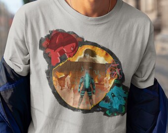 Kaiju no.8 vs Eren Yeager (Custom shirt Design)