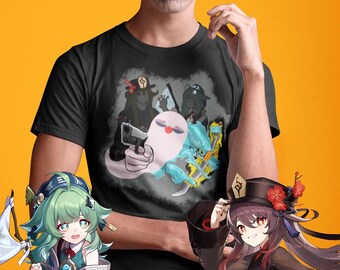 Hutao x Huohuo Spirit Warriors Custom T-shirt