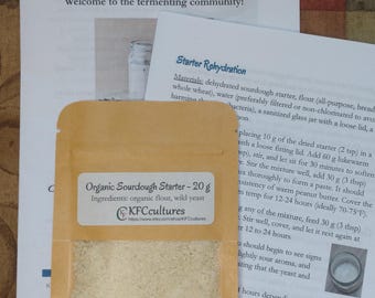 Organic Dehydrated Sourdough Starter