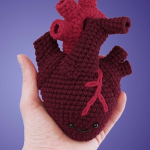 PDF CROCHET PATTERN Human Heart image 5