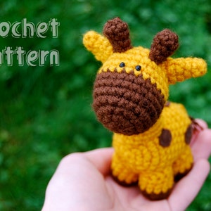 PDF CROCHET PATTERN - Stumpy the Giraffe