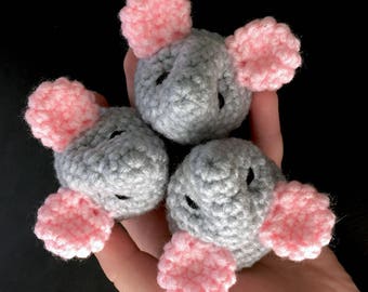 PDF CROCHET PATTERN - Mice