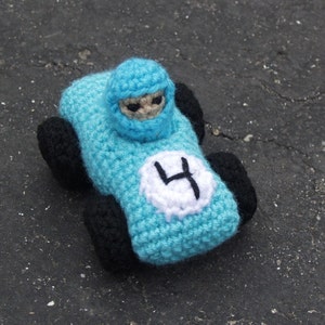 PDF CROCHET PATTERN - Race Car