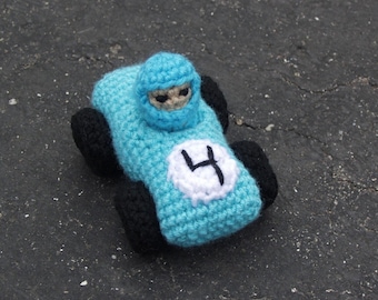 PDF CROCHET PATTERN - Race Car