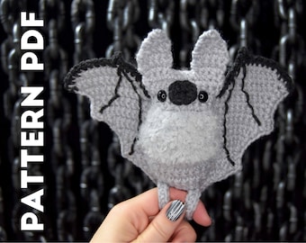 PDF CROCHET PATTERN – Batty Bats – Amigurumi Halloween