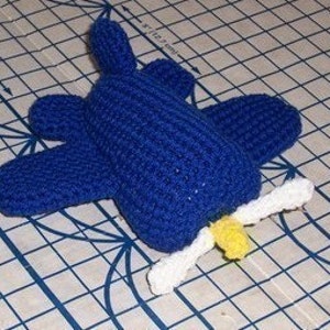 PDF CROCHET PATTERN Soft Toy Airplane image 6