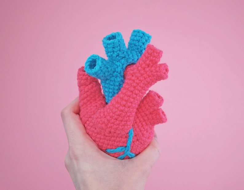 PDF CROCHET PATTERN Human Heart image 6