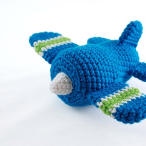 PDF CROCHET PATTERN Soft Toy Airplane image 8