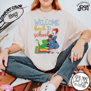 Welcome Back To School T-shirt, Magic School Bus Ms Frizzle Tee, Everyday Of Week Ms Frizzle Shirt,Motivational Teacher Shirt,Back To School