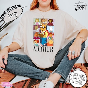 Arthur The Era Tour T-shirt, Back to School Shirt, PBS Arthur, PBS Shirt,Arthur Shirt,Arthur Gift Box, Kids Shirt, Nostalgic Shirt,PBS Kids