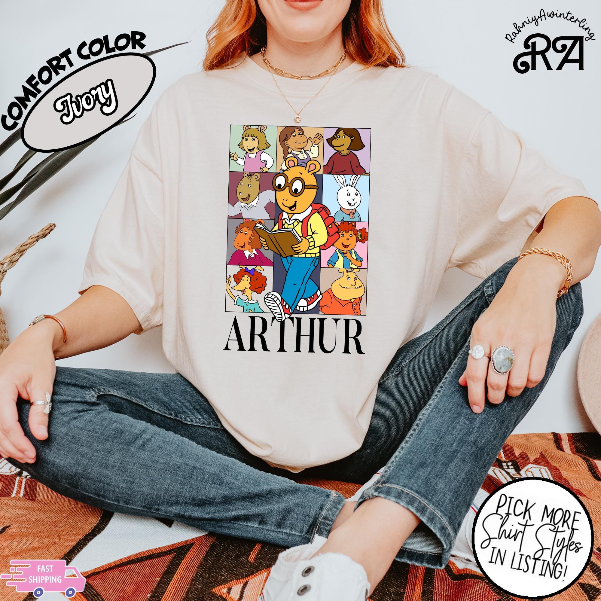 Arthur Marc Brown Shirt - Etsy UK