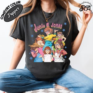 Comfort Colors® Junie B Jones Shirt, Junie B Jones Education Shirt, Teacher T-shirt, Gift For Teacher, Teacher Shirt, Back To School Shirt