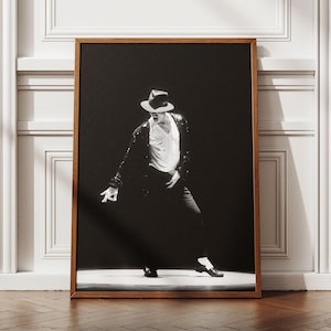 Michael jackson black and white poster - Etsy 日本