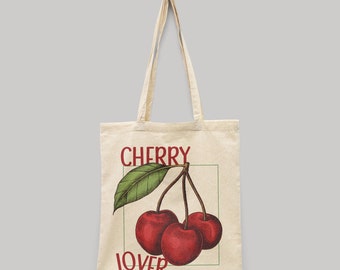 Cherry Love Deluxe Tragetasche - Bold, Statement Piece für Kirschfans!