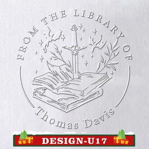 Gravadora de livro personalizada/da biblioteca de/gravadora de livro/carimbo de livro de biblioteca personalizado/presentes para amantes de livros
