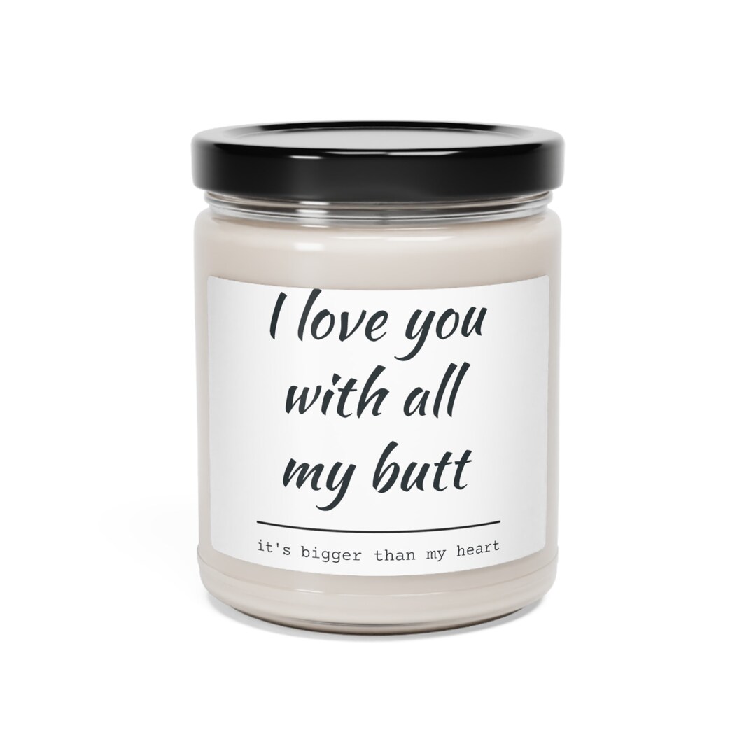 Blah Blah Love Candle main image 1