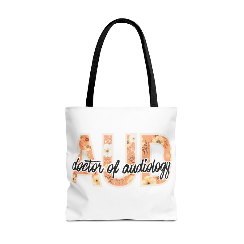 Doctor of Audiology Gift for Future Audiologist Tote Bag for AUD ...