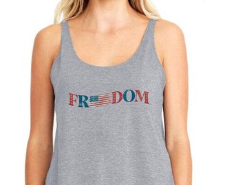 Freedom Tank Top, Freedom Bird Tank Top, Independence Tank Top, Fourth Of July Tank Top, Human Rights Tank Top, Patriotic Tank Top
