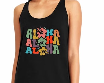 Aloha Tank Top, Hawaii Tank Top, Hawaii Family Vacation Tank Top, Hawaii Trip Tank Top, Hawaii Vacation Tank Top, Girls Summer Tank Top