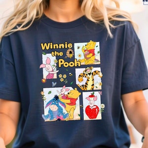 Retro Winnie The Pooh Shirt, Pooh And Friends Tshirt, Disney Pooh Shirt, Disney Family Shirt, Disney Pooh Shirt, Pooh Bear, Winnie The Pooh