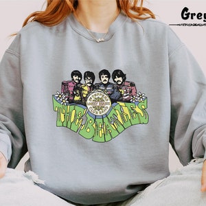 The Beatles Sweatshirt, The Beatles 70s Sweater, Beatles Gifts, Rock and Roll Crewneck, The Beatles Gift, The Beatles Fun Sweatshirt