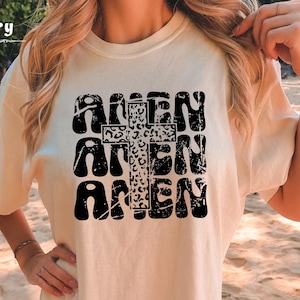 Amen Shirt, Christian Gifts For Women, Christian Apparel, Christian Shirts For Women, Faith Based Gifts For Her, Faith Bible Verse Shirt