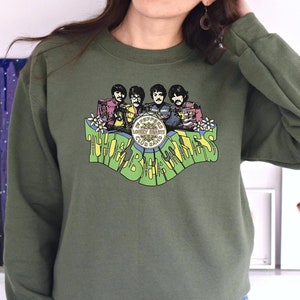 The Beatles Sweatshirt, The Beatles 70s Sweater, Beatles Gifts, Rock and Roll Crewneck, The Beatles Gift, The Beatles Fun Sweatshirt