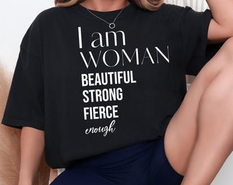 Empowered Woman Shirt, Cute Woman Shirt, Feminist Shirts, Women Rights Equality Shirt, Women's Power Shirt, Strong Women Shirt