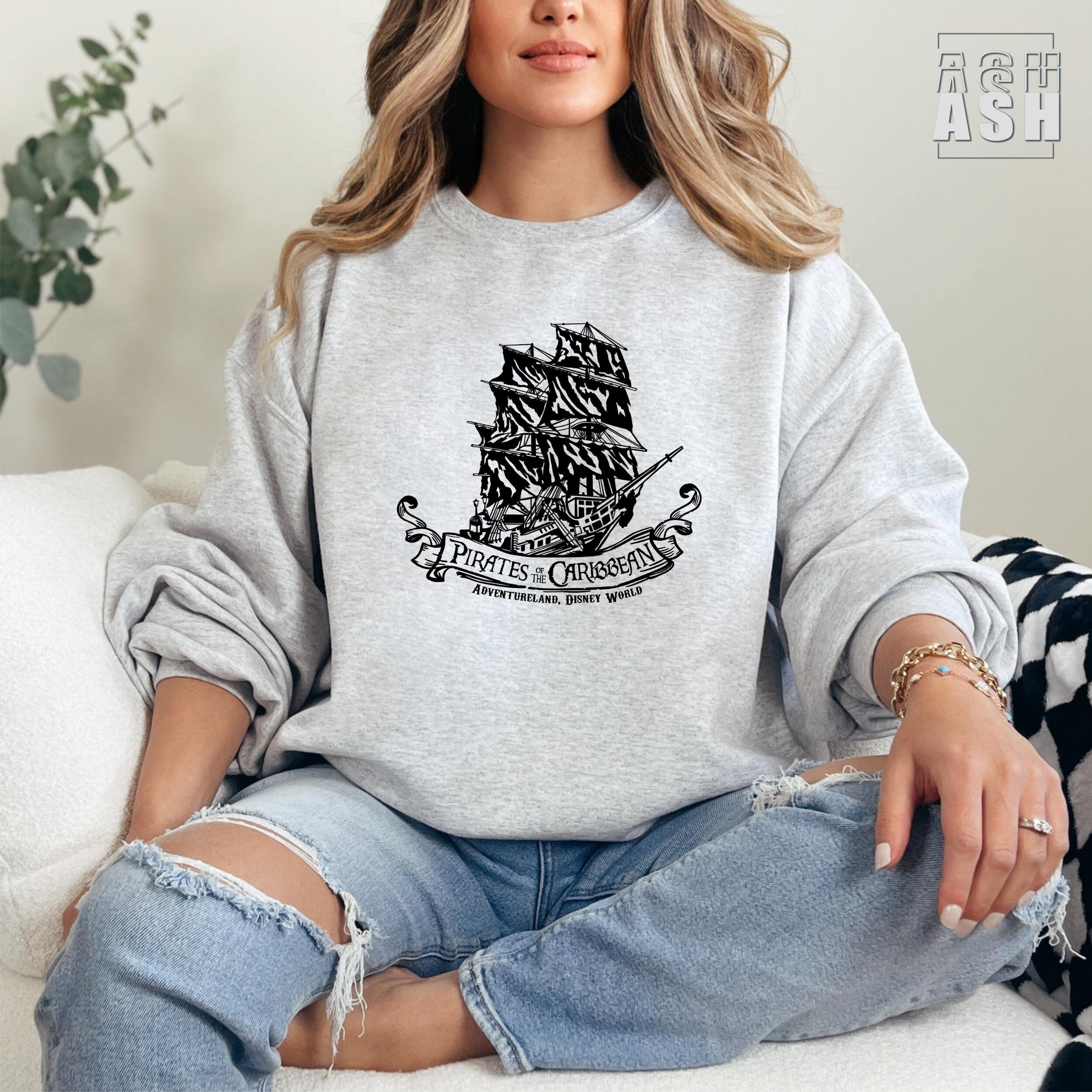 Pirates of the Caribbean Sweatshirt Disneyland - Etsy