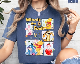 Retro Winnie The Pooh Shirt, Pooh And Friends Tshirt, Disney Pooh Shirt, Disney Family Shirt, Disney Pooh Shirt, Pooh Bear, Winnie The Pooh