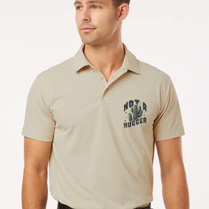 Not A Hugger Polo Shirt, Funny Cactus T-shirt, Cactus Lover Gift, Introvert Shirt, Western Funny Shirt, Sarcastic Tee, Cactus Shirt