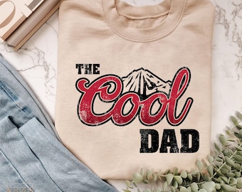 The Cool Dad Sweatshirt, Cool Dads Club Sweater, Funny Husband Crewneck, Gift for Him, Father's Day Gift, Dad To Be Sweatshirt,New Dad Sweat