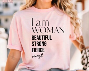 Empowered Woman Shirt, Cute Woman Shirt, Feminist Shirts, Women Rights Equality Shirt, Women's Power Shirt, Strong Women Shirt