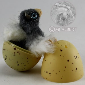 Companion Poseable Gryphon Hatchling Art Doll image 7