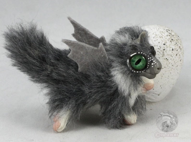 Batwing Dragon Hatchling Companion Poseable Dragon Hatchling Doll Toy Dragon zdjęcie 7